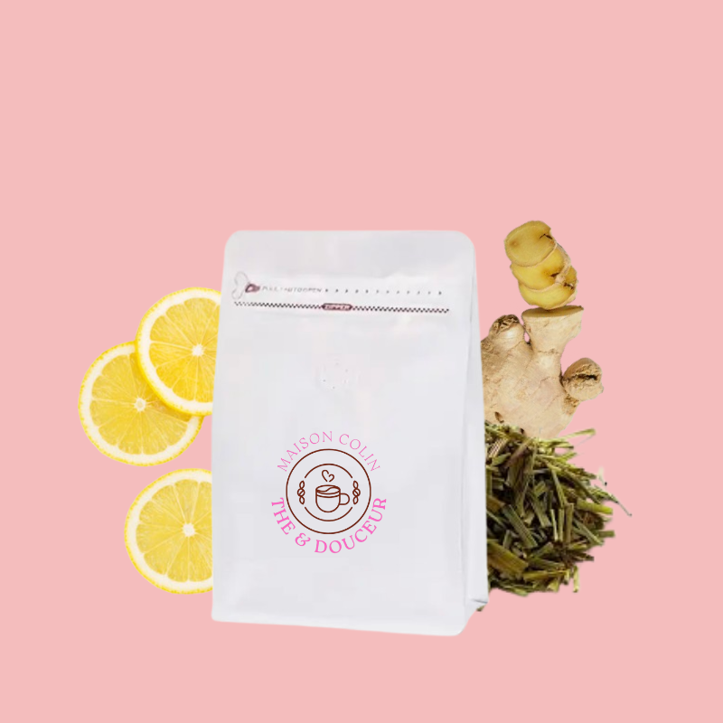 Thé noir gingembre - citron