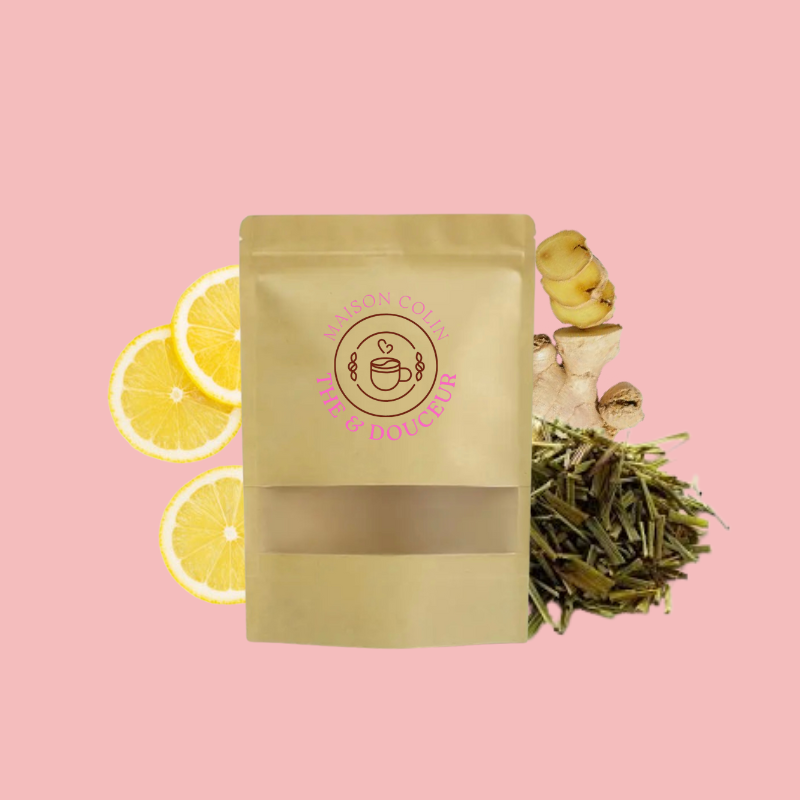 Thé noir gingembre - citron