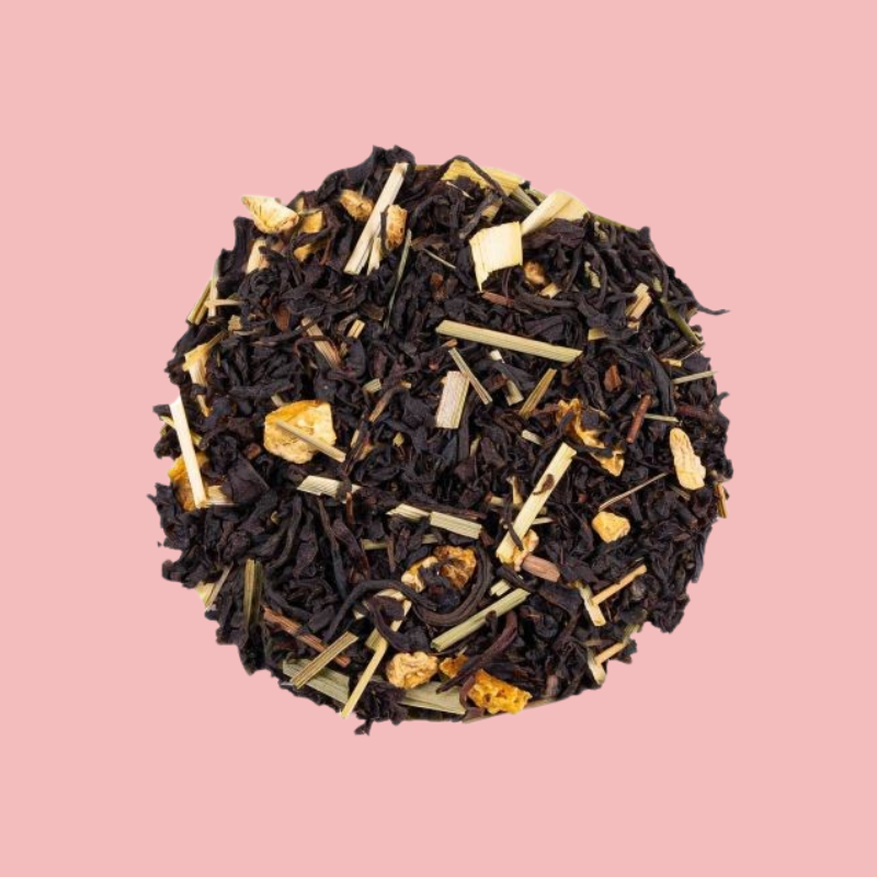 Thé noir gingembre - citron